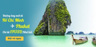 Khuyến mãi Vietnam Airlines vi vu Phuket chỉ từ 19USD