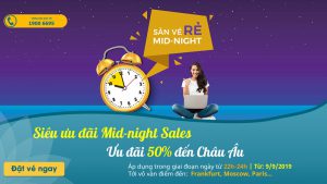 Khuyến mãi lớn từ Vietnam Airlines giảm 50% giá vé đến Châu Âu