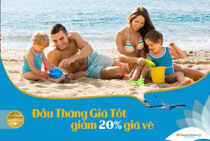 Săn khuyến mãi đầu tháng cùng Vietnam Airlines giảm đến 20%