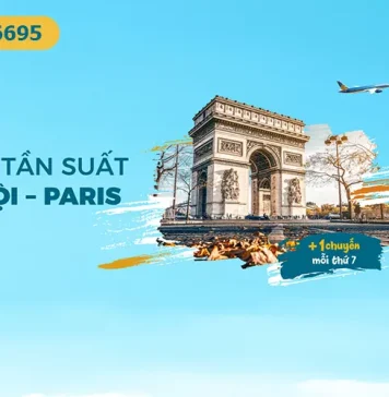 Vietnam Airlines tăng tần suất chuyến bay đi Paris từ Hà Nội