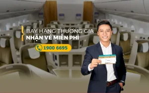 Vietnam Airlines ưu đãi mua 1 tặng 1 vé máy bay miễn phí