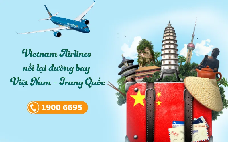 Vietnam Airlines nối lại đường bay Việt Nam - Trung Quốc