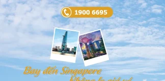 Giảm giá vé máy bay Singapore đi Hồ Chí Minh chỉ từ 175 SGD