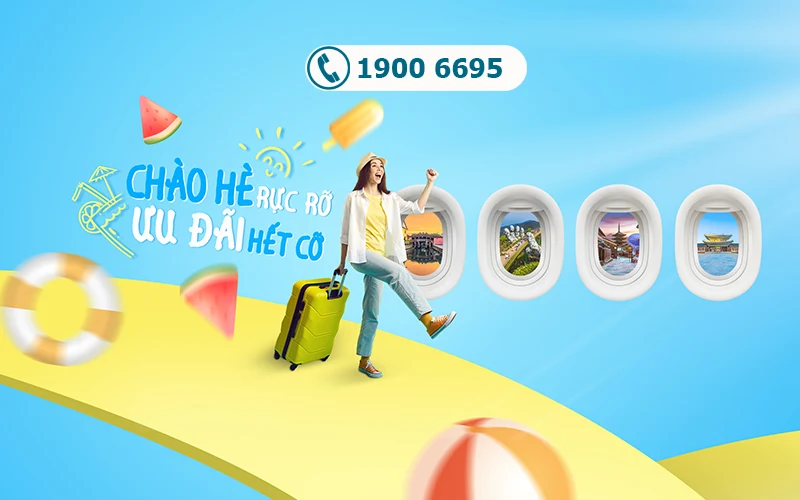 Vietnam Airlines đồng giá vé máy bay ưu đãi Chào Hè 2023