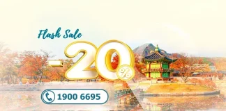 Vietnam Airlines giảm 20% giá vé đi Hàn Quốc cực hấp dẫn
