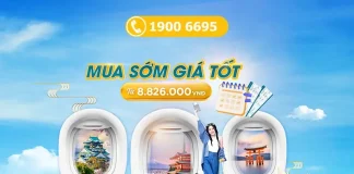 Vietnam Airlines khuyến mãi chuyến bay đến Nhật Bản