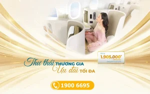 Vietnam Airlines ưu đãi vé bay hạng Thương gia chỉ từ 1,905,000 VNĐ