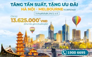 Vietnam Airlines tăng tần suất bay Úc giá ưu đãi